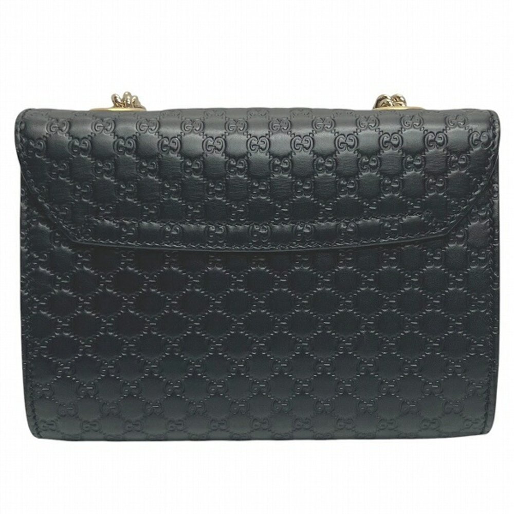 GUCCI Black Horsebit Shoulder Bag - Picture 2 of 9